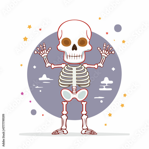 Icône vectorielle géométrique fantôme amusant et spooky