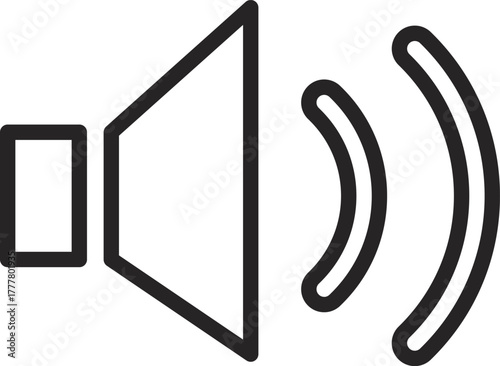 Music and sound icon set. Music sign. Vector