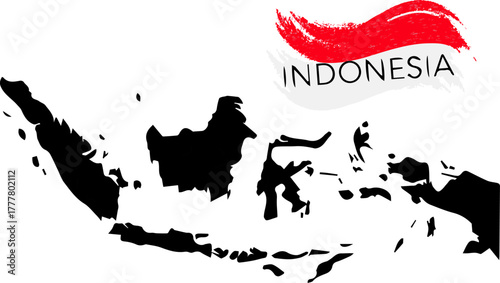 Abstract geometric composition with vibrant color palette