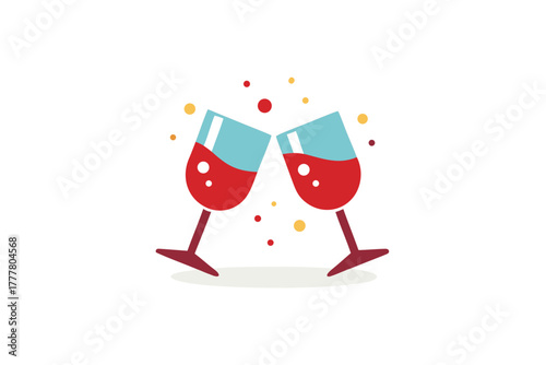 rising dot sequence resembling champagne fizz motion  