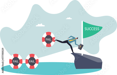 Fail to success, using failure to be lesson learn and creativity to achieve business success .about a man and his life.