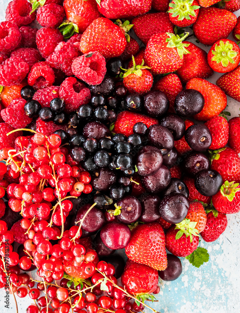 Fototapeta premium Fresh Berries Series