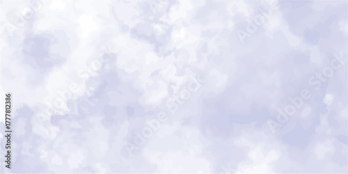 Abstract porple color watercolor splash background. Watercolor painting soft texture on wet white paper.Blue sky shades color watercolor illustration,watercolor background concept,