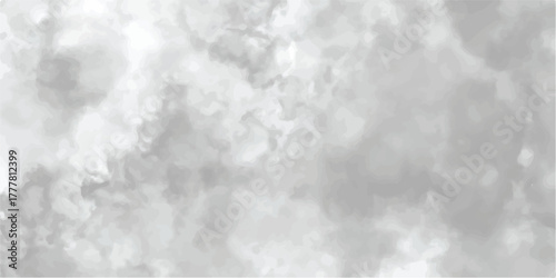 Abstract gray color watercolor splash background. Watercolor painting soft texture on wet white paper.Blue sky shades color watercolor illustration,watercolor background concept,