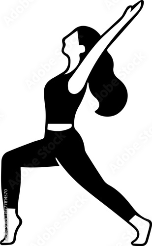 High Lunge or Warrior I Pose (Anjaneyasana or Virabhadrasana I Variation)