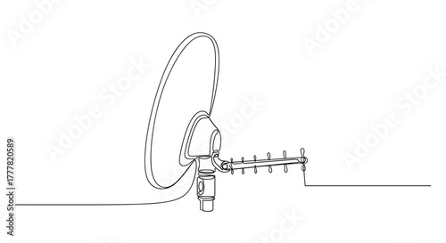 Diagram of a simple pulley system with hook and line  