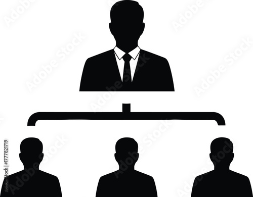 Organization chart, a business structure