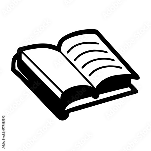 Open book icon icon