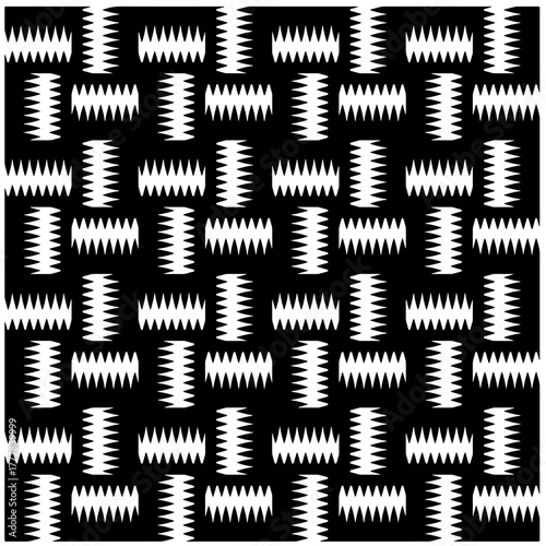 Black pattern.Seamless texture. Vector graphics for design, prints, decoration, cover, textile, digital wallpaper, web background, wrapping paper, clothing, fabric, packaging, cards.