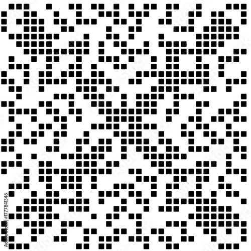 Black pattern.Seamless texture. Vector graphics for design, prints, decoration, cover, textile, digital wallpaper, web background, wrapping paper, clothing, fabric, packaging, cards.