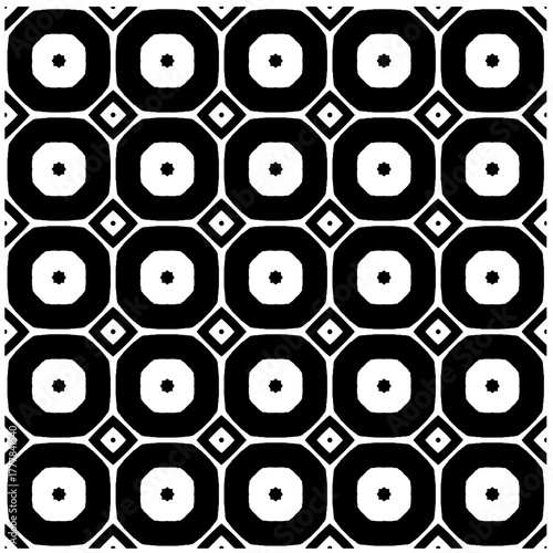 Black pattern.Seamless texture. Vector graphics for design, prints, decoration, cover, textile, digital wallpaper, web background, wrapping paper, clothing, fabric, packaging, cards.