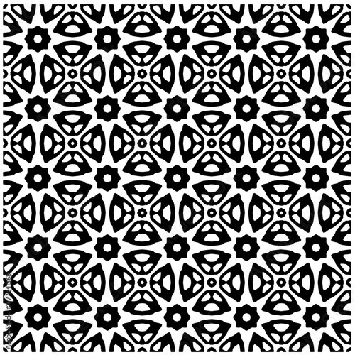 Black pattern.Seamless texture. Vector graphics for design, prints, decoration, cover, textile, digital wallpaper, web background, wrapping paper, clothing, fabric, packaging, cards.