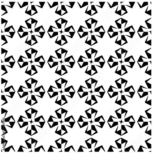 Black pattern.Seamless texture. Vector graphics for design, prints, decoration, cover, textile, digital wallpaper, web background, wrapping paper, clothing, fabric, packaging, cards.