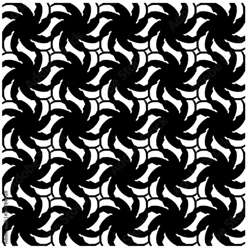 Black pattern.Seamless texture. Vector graphics for design, prints, decoration, cover, textile, digital wallpaper, web background, wrapping paper, clothing, fabric, packaging, cards.