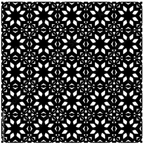 Black pattern.Seamless texture. Vector graphics for design, prints, decoration, cover, textile, digital wallpaper, web background, wrapping paper, clothing, fabric, packaging, cards.