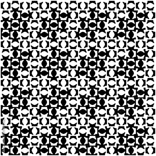 Black pattern.Seamless texture. Vector graphics for design, prints, decoration, cover, textile, digital wallpaper, web background, wrapping paper, clothing, fabric, packaging, cards.