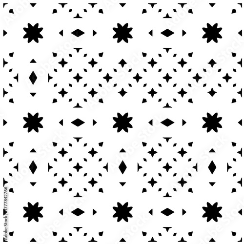 Black pattern.Seamless texture. Vector graphics for design, prints, decoration, cover, textile, digital wallpaper, web background, wrapping paper, clothing, fabric, packaging, cards.