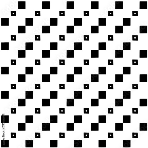 Black pattern.Seamless texture. Vector graphics for design, prints, decoration, cover, textile, digital wallpaper, web background, wrapping paper, clothing, fabric, packaging, cards.