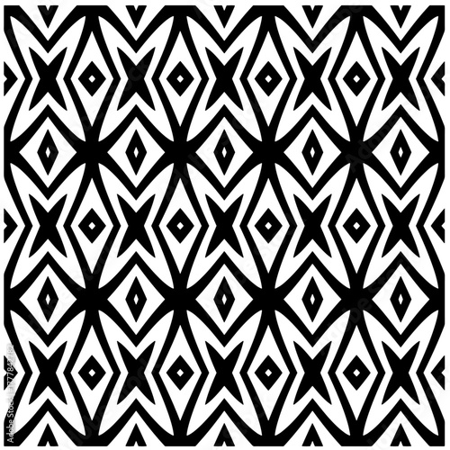 Black pattern.Seamless texture. Vector graphics for design, prints, decoration, cover, textile, digital wallpaper, web background, wrapping paper, clothing, fabric, packaging, cards.