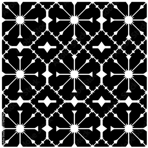 Black pattern.Seamless texture. Vector graphics for design, prints, decoration, cover, textile, digital wallpaper, web background, wrapping paper, clothing, fabric, packaging, cards.
