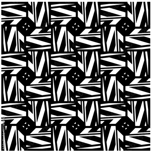 Black pattern.Seamless texture. Vector graphics for design, prints, decoration, cover, textile, digital wallpaper, web background, wrapping paper, clothing, fabric, packaging, cards.