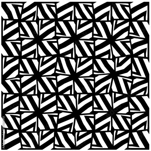 Black pattern.Seamless texture. Vector graphics for design, prints, decoration, cover, textile, digital wallpaper, web background, wrapping paper, clothing, fabric, packaging, cards.