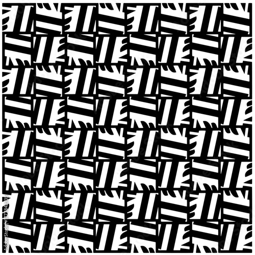 Black pattern.Seamless texture. Vector graphics for design, prints, decoration, cover, textile, digital wallpaper, web background, wrapping paper, clothing, fabric, packaging, cards.
