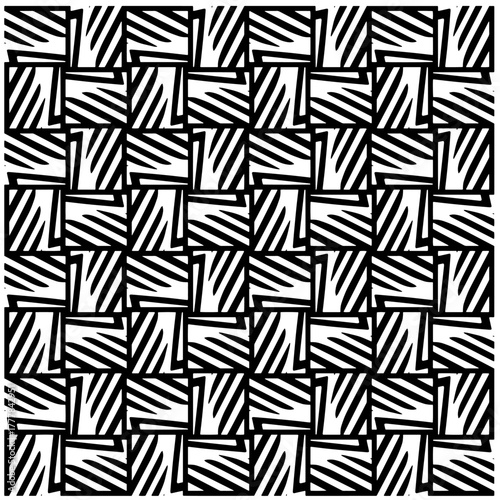 Black pattern.Seamless texture. Vector graphics for design, prints, decoration, cover, textile, digital wallpaper, web background, wrapping paper, clothing, fabric, packaging, cards.