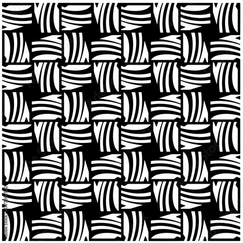 Black pattern.Seamless texture. Vector graphics for design, prints, decoration, cover, textile, digital wallpaper, web background, wrapping paper, clothing, fabric, packaging, cards.