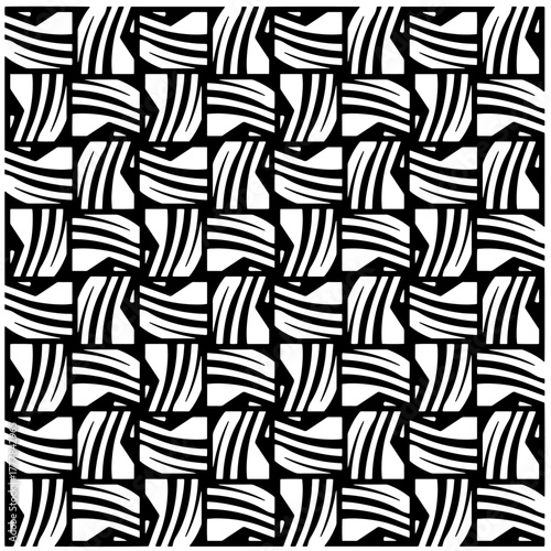 Black pattern.Seamless texture. Vector graphics for design, prints, decoration, cover, textile, digital wallpaper, web background, wrapping paper, clothing, fabric, packaging, cards.