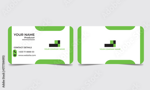 Business card design eps file