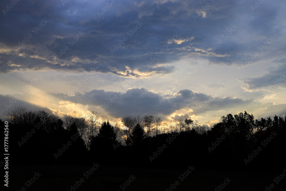 Obraz premium Sunrise in the Clouds