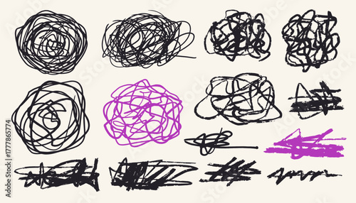 Grunge marker texture