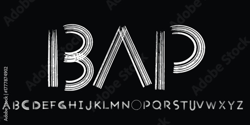 font BAP for your design