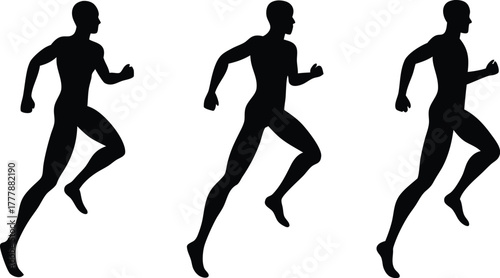 man running