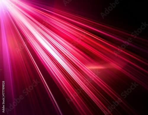 lens flare pink abstract red and pink light streaks with bokeh texture overlay