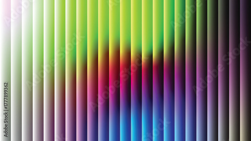 Dynamic colorful gradient spectrum background, vertical stripes