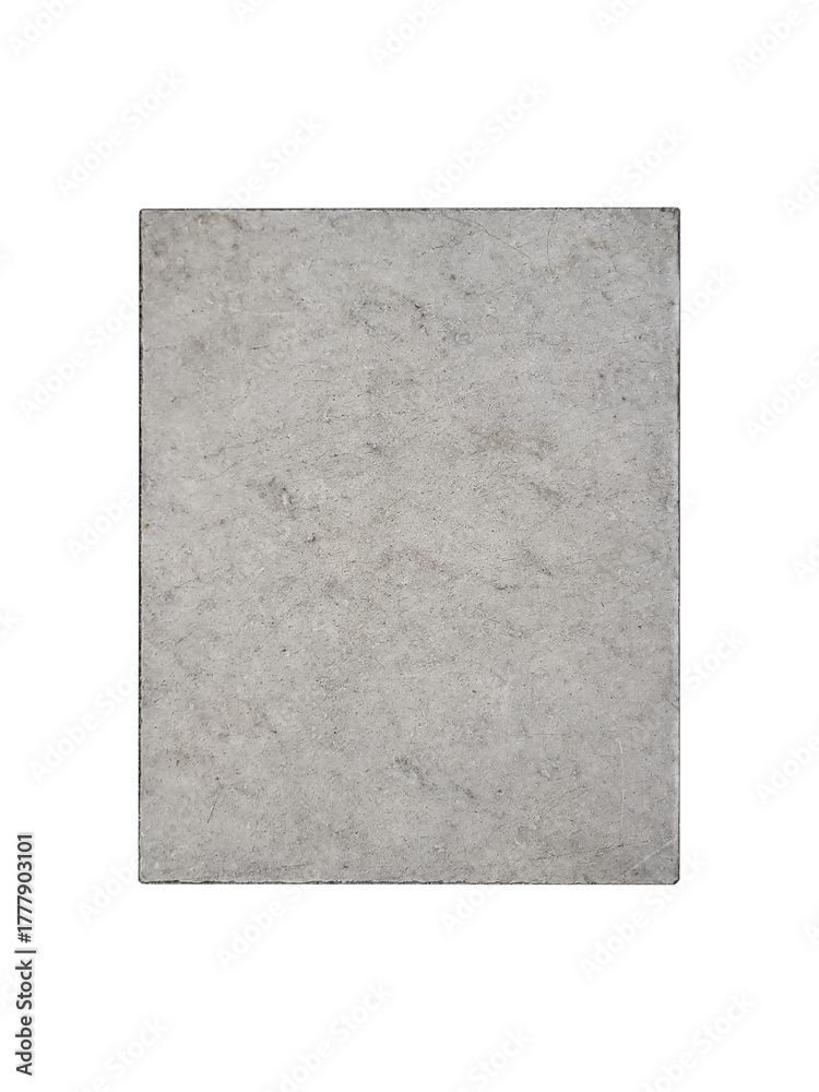 Fototapeta premium White marble tile is isolated.
