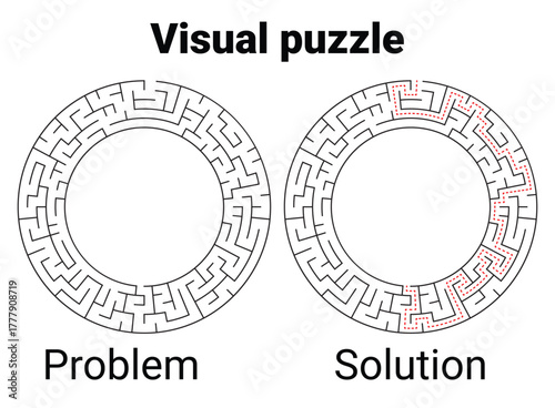Mind Sharpening Maze Puzzle for Clever Kids