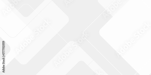 Minimal geometric white light background abstract design. vector EPS10.