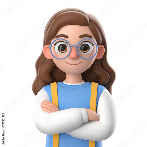 Avatar 3d icon png girl 3d icon cartoon girl icon 3d character icon digital art icon avatar character png 3d avatar icon cartoon avatar icon png icon isolated on transparent background