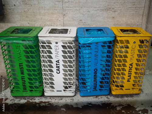 Fototapeta Naklejka Na Ścianę i Meble -  Italy, Turin, Orta san giuli lake and small village; landscape, city, street food, drink, 
