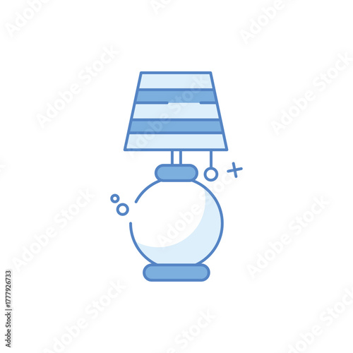 Table Lamp vector icon