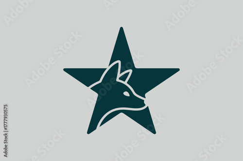 Fox head modern logo symbol Vector Art, Icons, and Graphics
