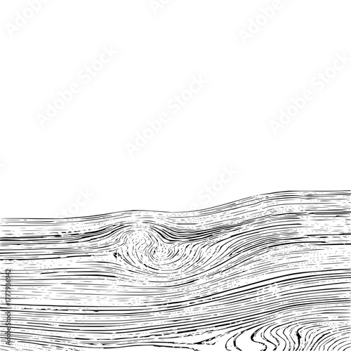 Wood grain texture background vector illustration for graphic design and woodworking projects surface pattern