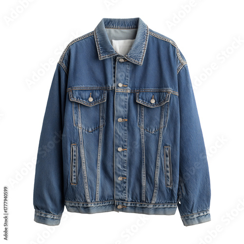 Stylish Blue Denim Jacket for Casual Wear in Autumn