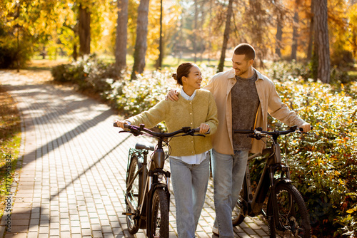 Couple enjoying a sunny aft...