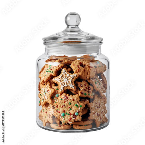 Delightful Cookie Jar Filled With Colorful Treats Perfect for Any Occasion