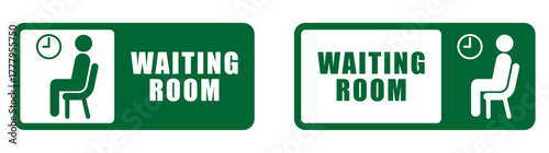 waiting room sign 