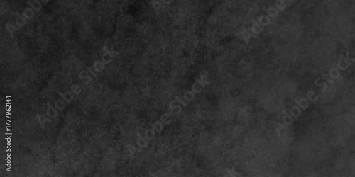 Black grunge old blackboard rough design. stone concrete texture grunge backdrop background anthracite panorama. Elegant illustration vintage black wall.